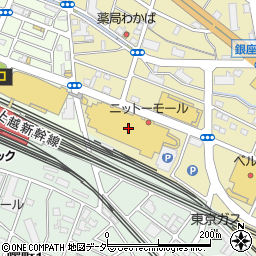 ガスト熊谷ニットーモール店周辺の地図