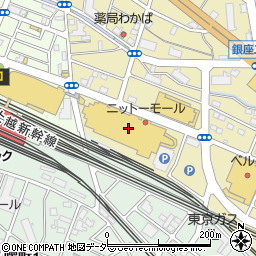 ミスタードーナツ熊谷ニットーモールショップ周辺の地図