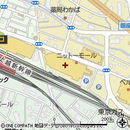 ダイソーニットーモール熊谷店周辺の地図