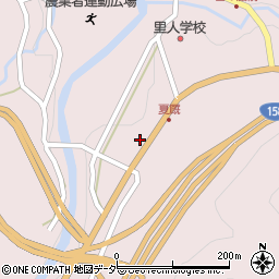 岐阜県高山市清見町夏厩985-1周辺の地図