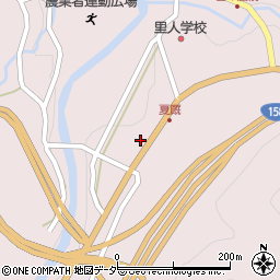 岐阜県高山市清見町夏厩985周辺の地図