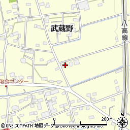 埼玉県深谷市武蔵野899周辺の地図