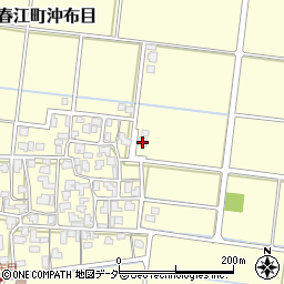 福井県坂井市春江町沖布目7周辺の地図