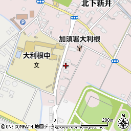 埼玉県加須市北下新井837周辺の地図