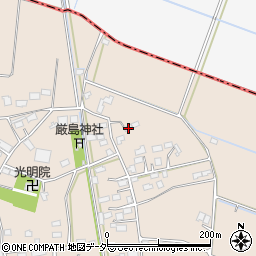 茨城県常総市小保川523周辺の地図