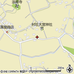 茨城県行方市芹沢454-2周辺の地図