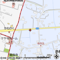 埼玉県加須市串作352周辺の地図