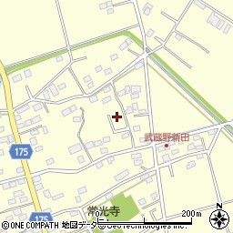 埼玉県深谷市武蔵野1927周辺の地図