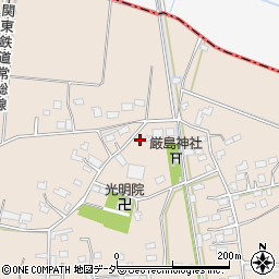 茨城県常総市小保川1343周辺の地図