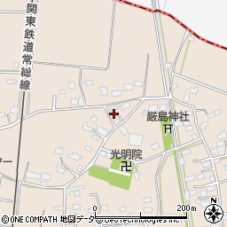茨城県常総市小保川1350周辺の地図