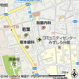 行田八幡神社周辺の地図