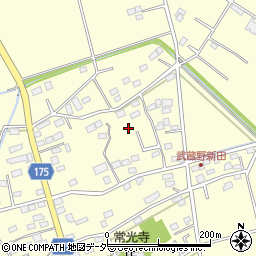 埼玉県深谷市武蔵野1931周辺の地図