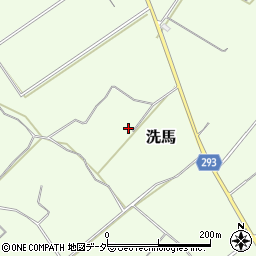 長野県塩尻市洗馬7686周辺の地図