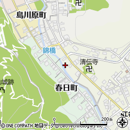 岐阜県高山市江名子町589周辺の地図