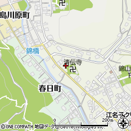 岐阜県高山市江名子町571周辺の地図
