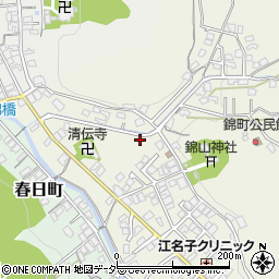 岐阜県高山市江名子町556-1周辺の地図