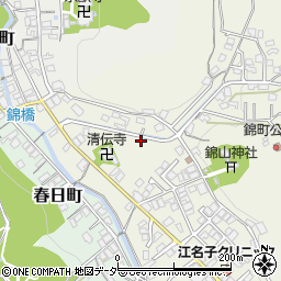 岐阜県高山市江名子町556周辺の地図