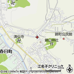 岐阜県高山市江名子町554周辺の地図