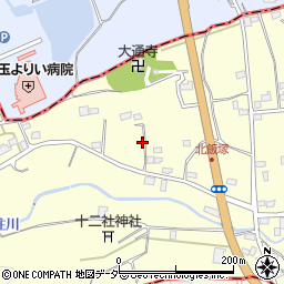 埼玉県深谷市武蔵野343周辺の地図