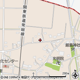 茨城県常総市小保川290周辺の地図