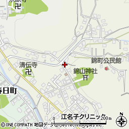 岐阜県高山市江名子町349周辺の地図