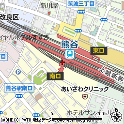カレーハウスＣｏＣｏ壱番屋熊谷駅店周辺の地図