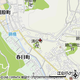 岐阜県高山市江名子町564周辺の地図