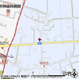 埼玉県加須市串作96周辺の地図