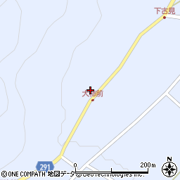 長野県東筑摩郡朝日村古見2582周辺の地図