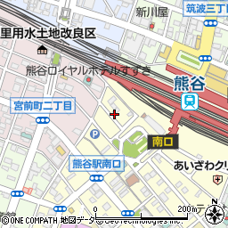 リパーク熊谷駅西口第２駐車場周辺の地図