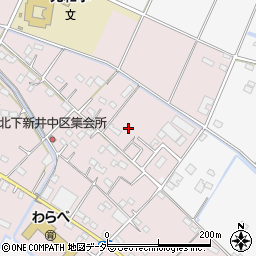 埼玉県加須市北下新井549周辺の地図