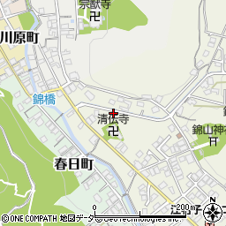 岐阜県高山市江名子町568-11周辺の地図