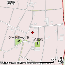茨城県古河市高野1474周辺の地図