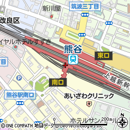 秩父鉄道株式会社　熊谷駅周辺の地図