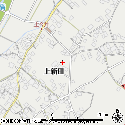長野県松本市今井上新田周辺の地図