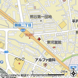 田所商店 熊谷銀座店周辺の地図