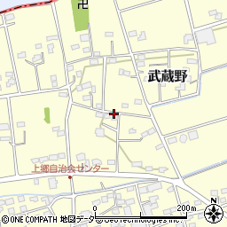 埼玉県深谷市武蔵野611周辺の地図
