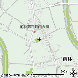 茨城県古河市前林1207-2周辺の地図