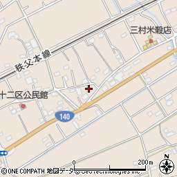埼玉県深谷市田中864周辺の地図
