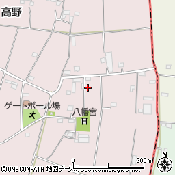 茨城県古河市高野1472周辺の地図