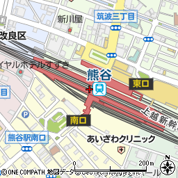 吉川水産株式会社　熊谷店周辺の地図