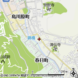 岐阜県高山市江名子町576周辺の地図