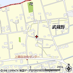 埼玉県深谷市武蔵野587周辺の地図
