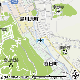 岐阜県高山市江名子町5211-2周辺の地図