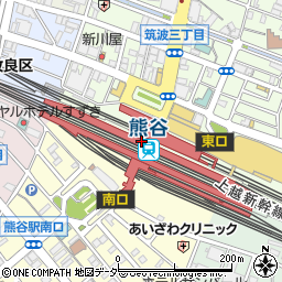 吉野家 熊谷駅北口店周辺の地図