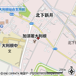 埼玉県加須市北下新井844周辺の地図