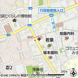 俊英館フレックス・行田中央校周辺の地図