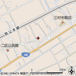 埼玉県深谷市田中855周辺の地図