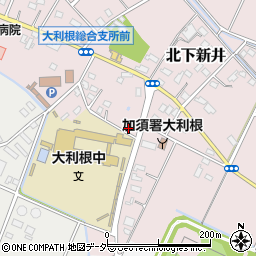 埼玉県加須市北下新井1704周辺の地図
