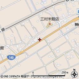 埼玉県深谷市田中883周辺の地図
